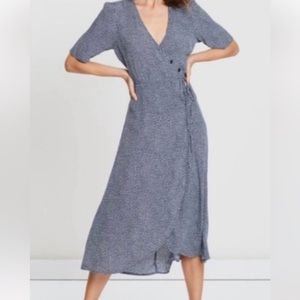 GAP Midi Wrap Dress